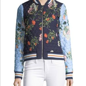 NWT Parker Floral Bomber Jacket